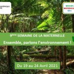affiche semaine de la maternelle